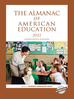 cover image of The Almanac of American Education 2022
